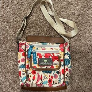 🌸 Lily Bloom Crossbody Purse – Eco-Friendly Floral Cat Print 🌼